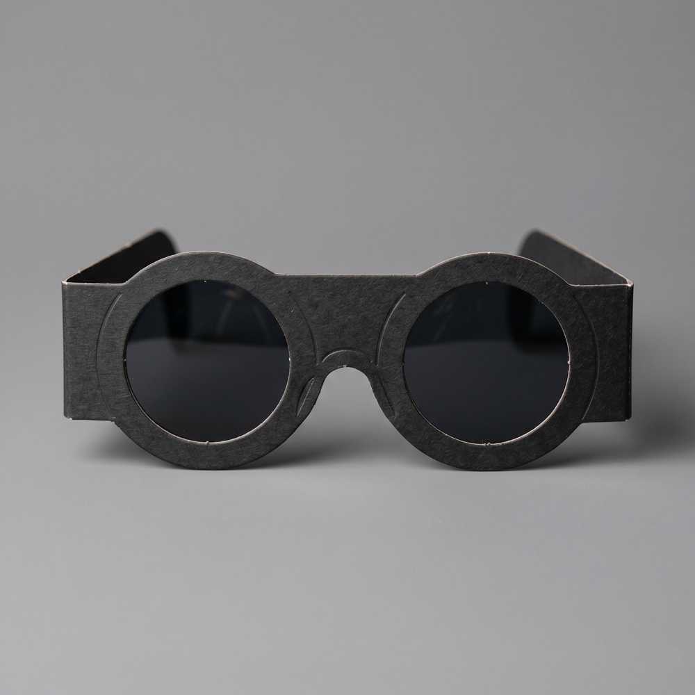 gafas para eclipse solar con filtro oscuro homologado